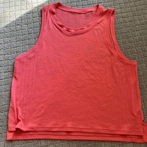 Lululemon Coral/Salmon Tank Top. Size 8